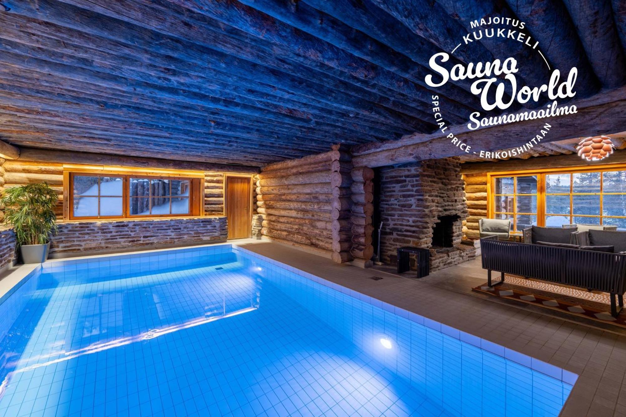 Kuukkeli Log Houses Teerenpesae Saariselka Luaran gambar