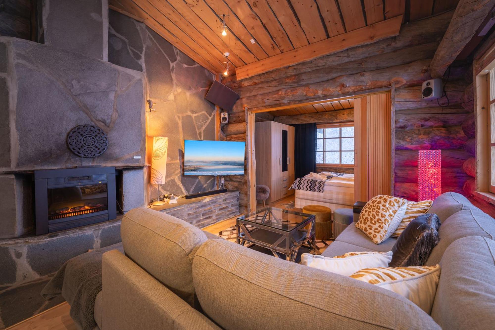 Kuukkeli Log Houses Teerenpesae Saariselka Luaran gambar